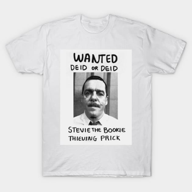 Stevie the craiglang bookie T-Shirt by AndythephotoDr